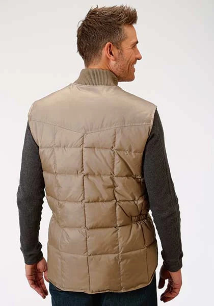 Roper 1473 Poly Filled (Khaki) - Men's Vest