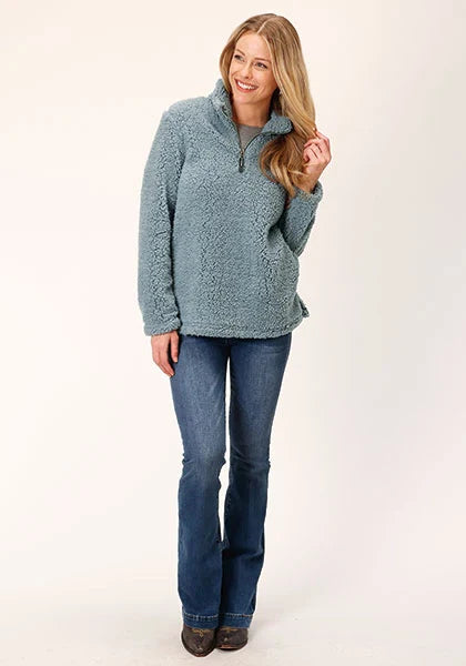 Roper 1820 Polar (Blue) - Women's Fleece Pullover