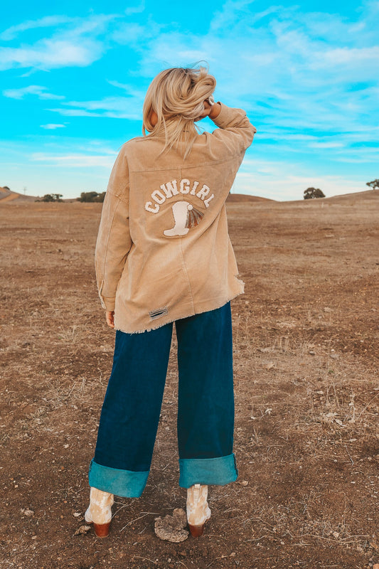 Cowgirl Oversized Sweater / Jacket