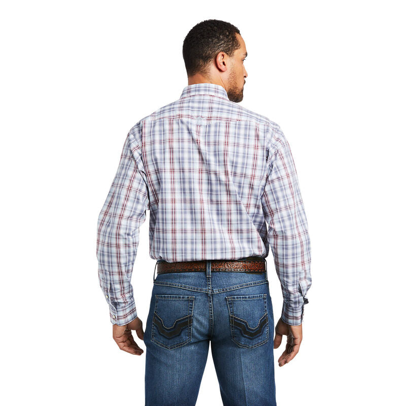 Ariat Relentless Steely Stretch Classic Snap- Peacoat