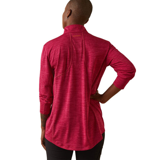Rebar Evolve 1/2 Zip Top-CHERRIES JUBILEE