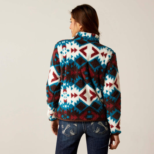 Berber Snap Front Sweatshirt