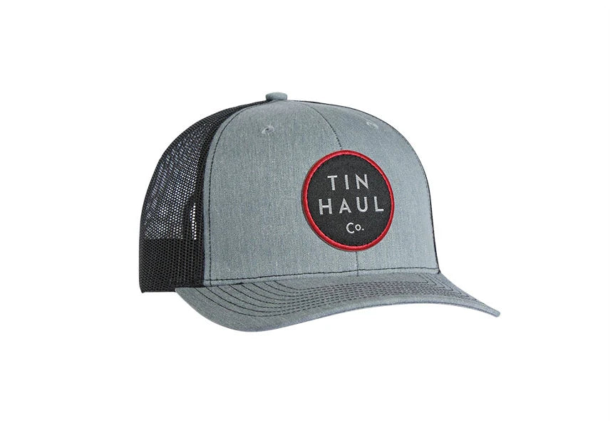 Tin Haul Embroidered Logo (Grey) - Ball Cap