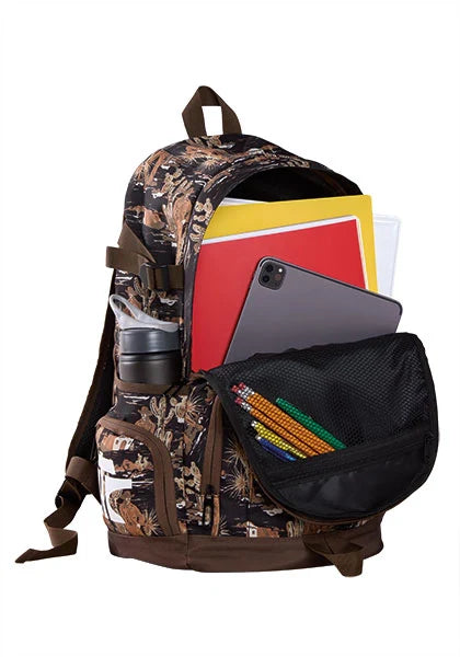 Tin Haul Cowboy Print (Brown) - Nylon Backpack