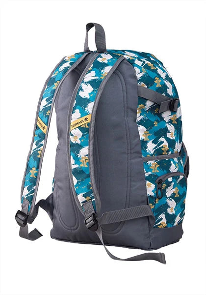 Tin Haul Brush Strokes (Turquoise) - Nylon Backpack