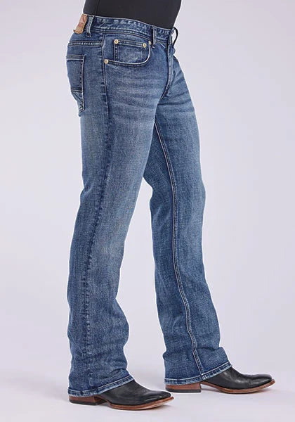 Stetson 1015 Rocker Stretch Fit (Light Wash) - Men's Jeans