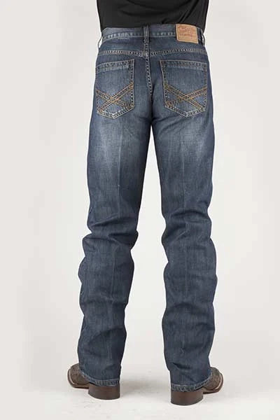 Stetson 1312 Modern Fit (Dark Wash) - Men's Jeans