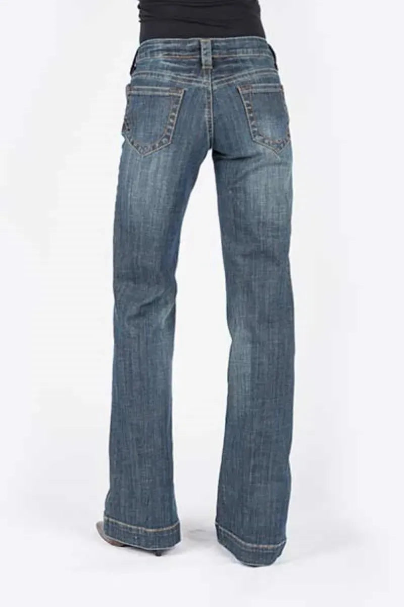 Stetson 214 City Trouser Jeans (Medium Wash) - Women's Jeans (Closeout)