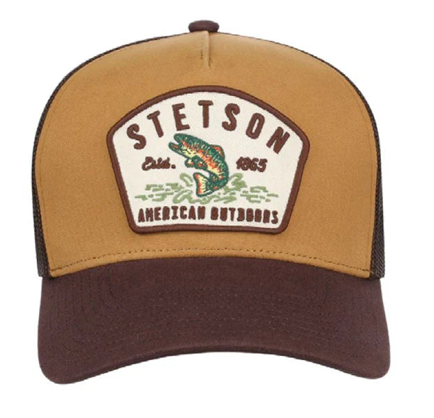 Stetson Western Outdoors (Brown) - Trucker Cap