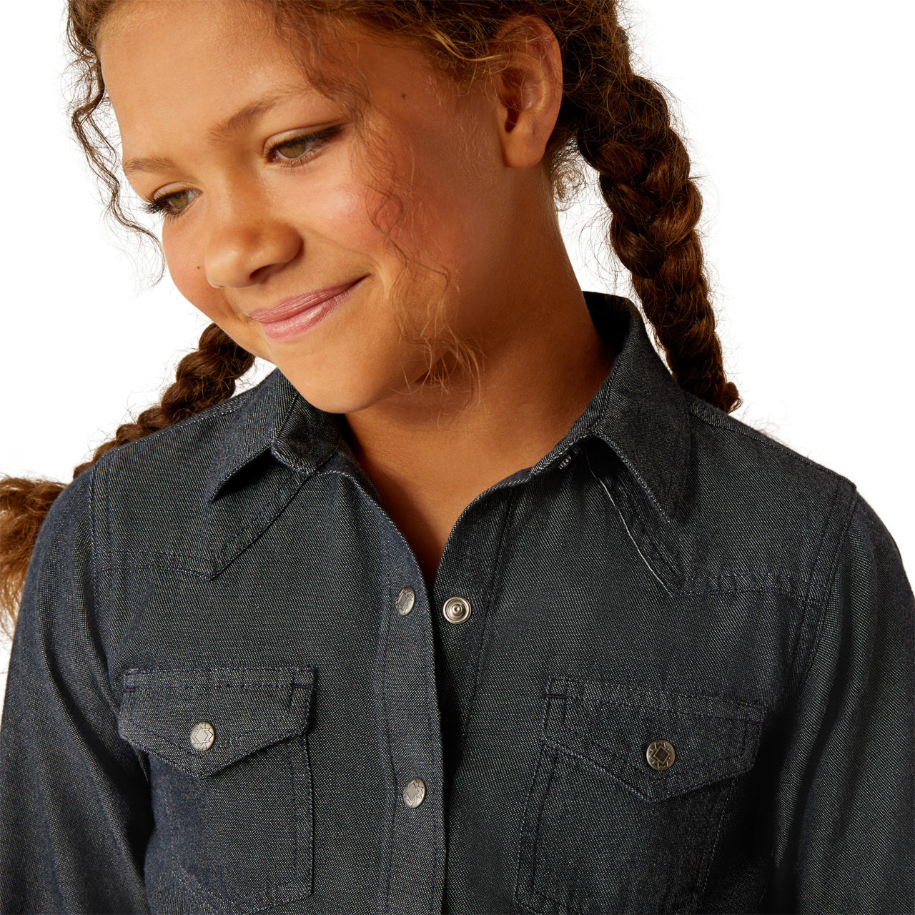 Ariat Youth Chambray Western Shirt