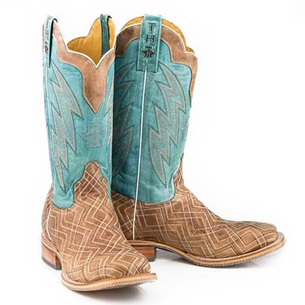 Tin Haul Matrix - Men's Leather Cowboy Boot