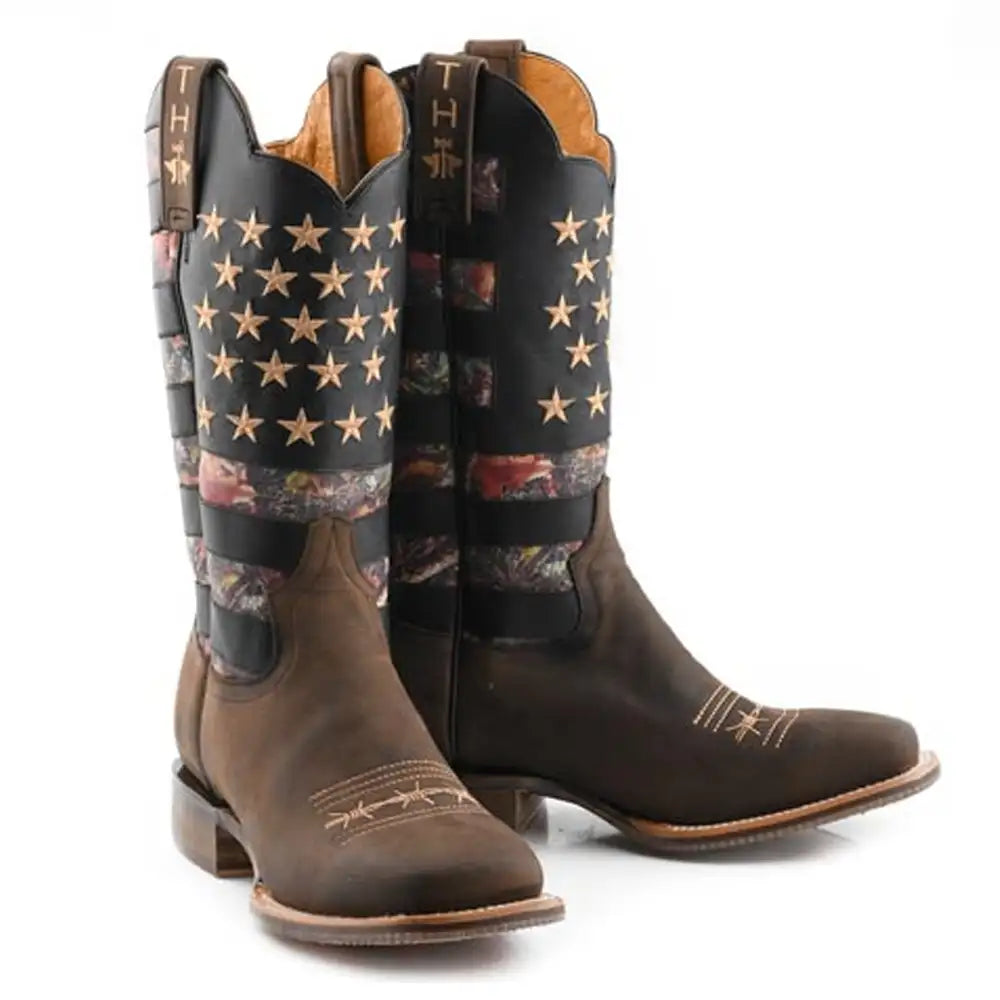 Tin Haul Open Season/Deer Hunter - Men's Leather Cowboy Boot