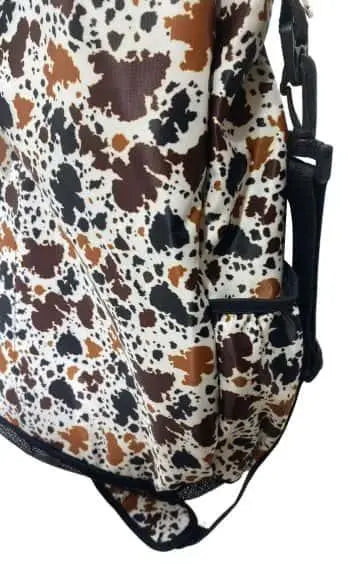 Cow Print Sport Boot Carry-All Bag