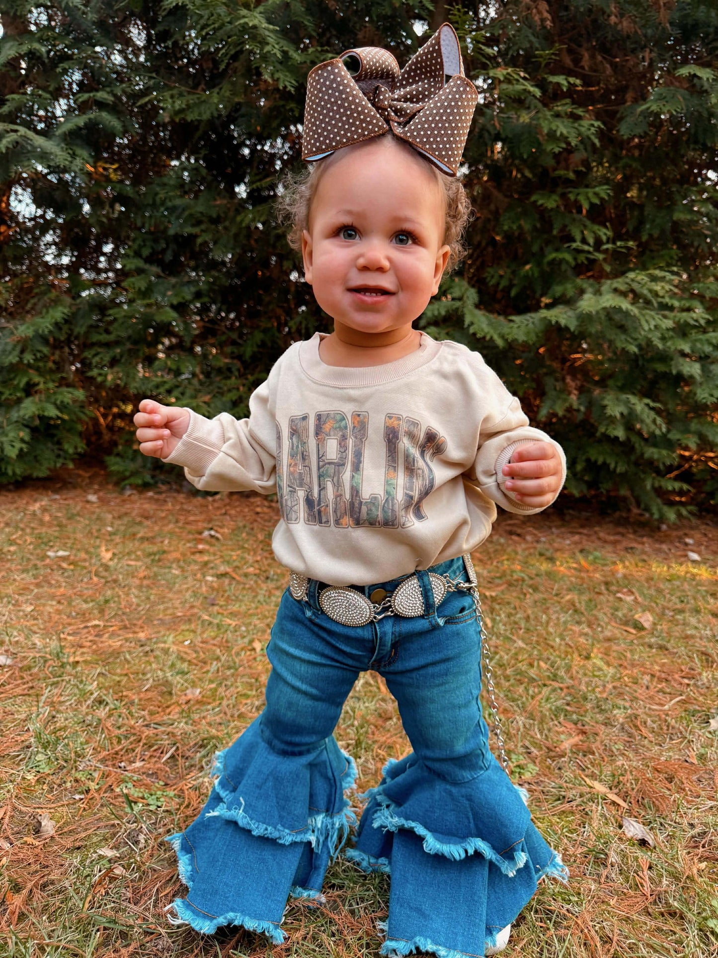 Lil' Cowpokes Rhinestone Chain Cowgirl Belt