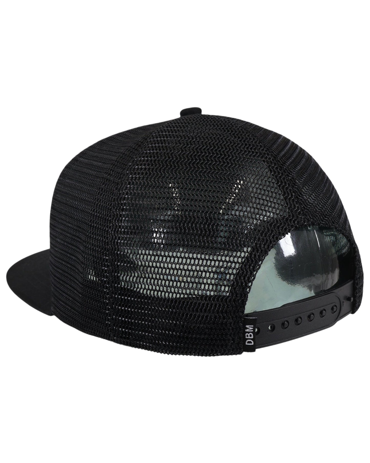 Black Classic Trucker "F The Past" Patch Hat
