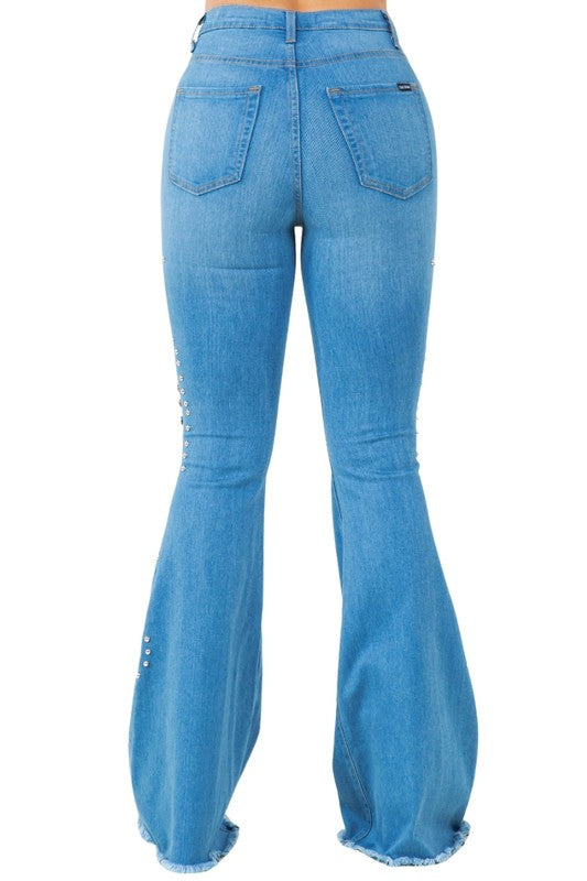 Santa Rosa Bell Bottom Jean -34” Inseam
