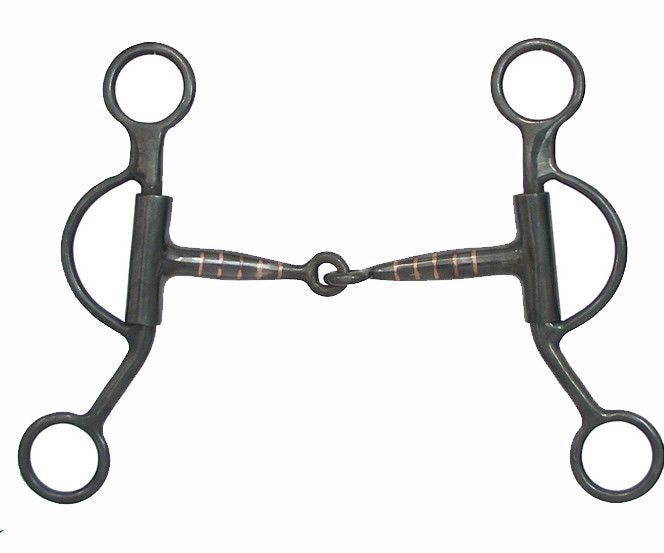 AJ Tack Short Shank Smooth Snaffle Bit