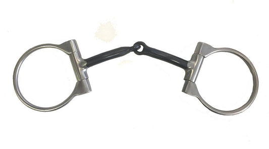 AJ Tack Dee Ring Smooth Snaffle Bit