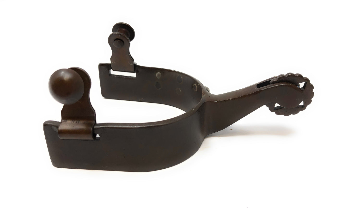 AJ Tack Ladies Antique Brown Star Charm Spurs