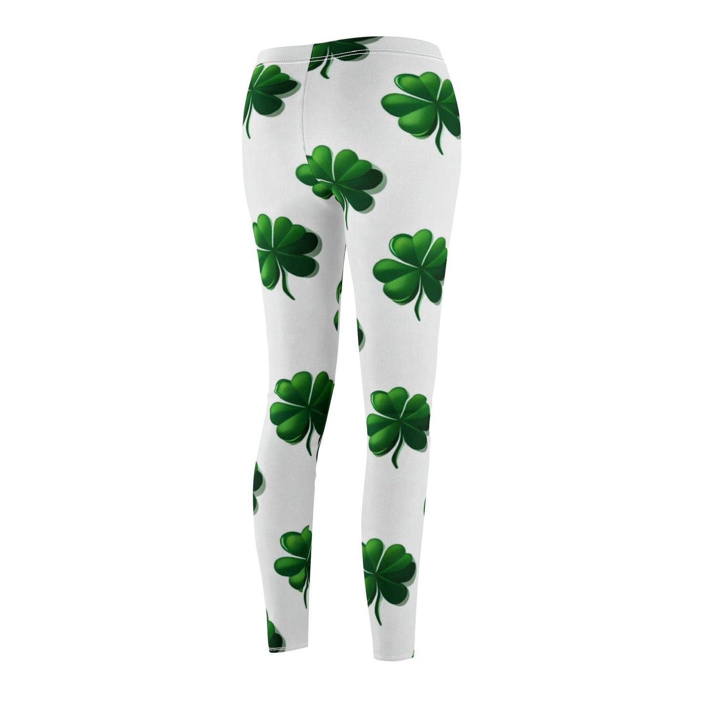 Women's Mid-Rise Shamrock Leggings St Patricks Day Edition!