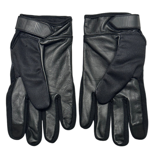 Black Gloves - White Logo