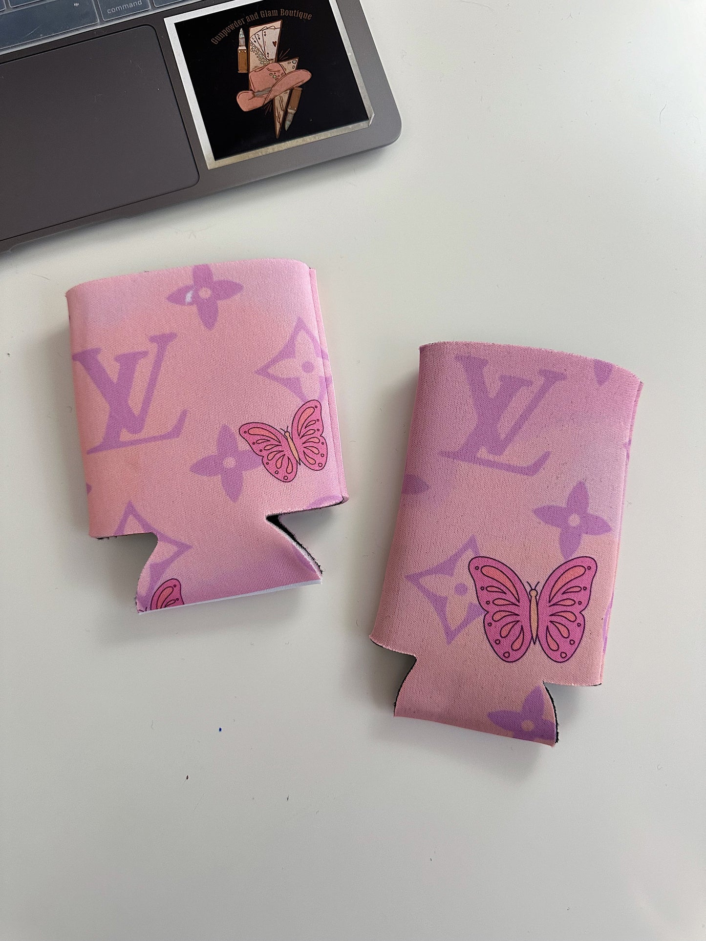 Boujee Butterfly Koozie (2 sizes)