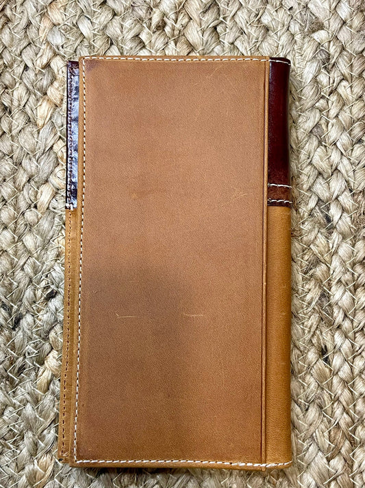 Bead Inlay Rodeo Wallet