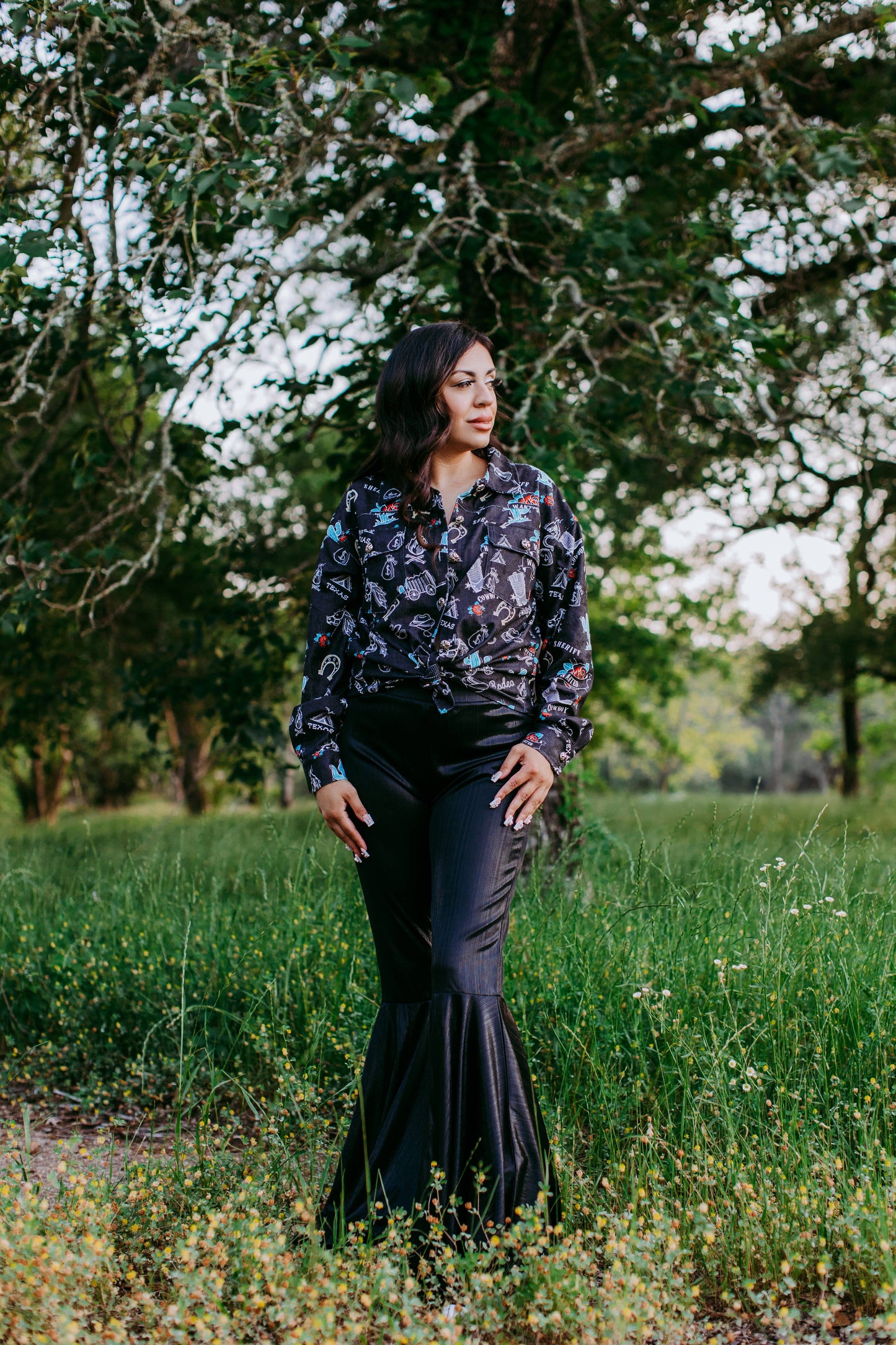 Texas Rodeo Western Shacket