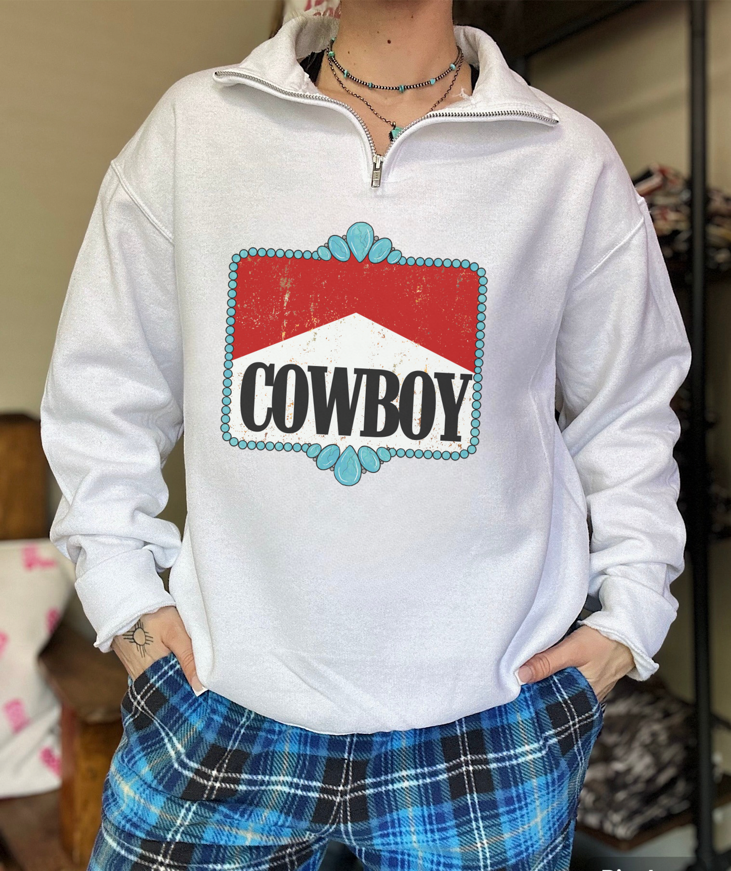 Cowboy Quarter Zip