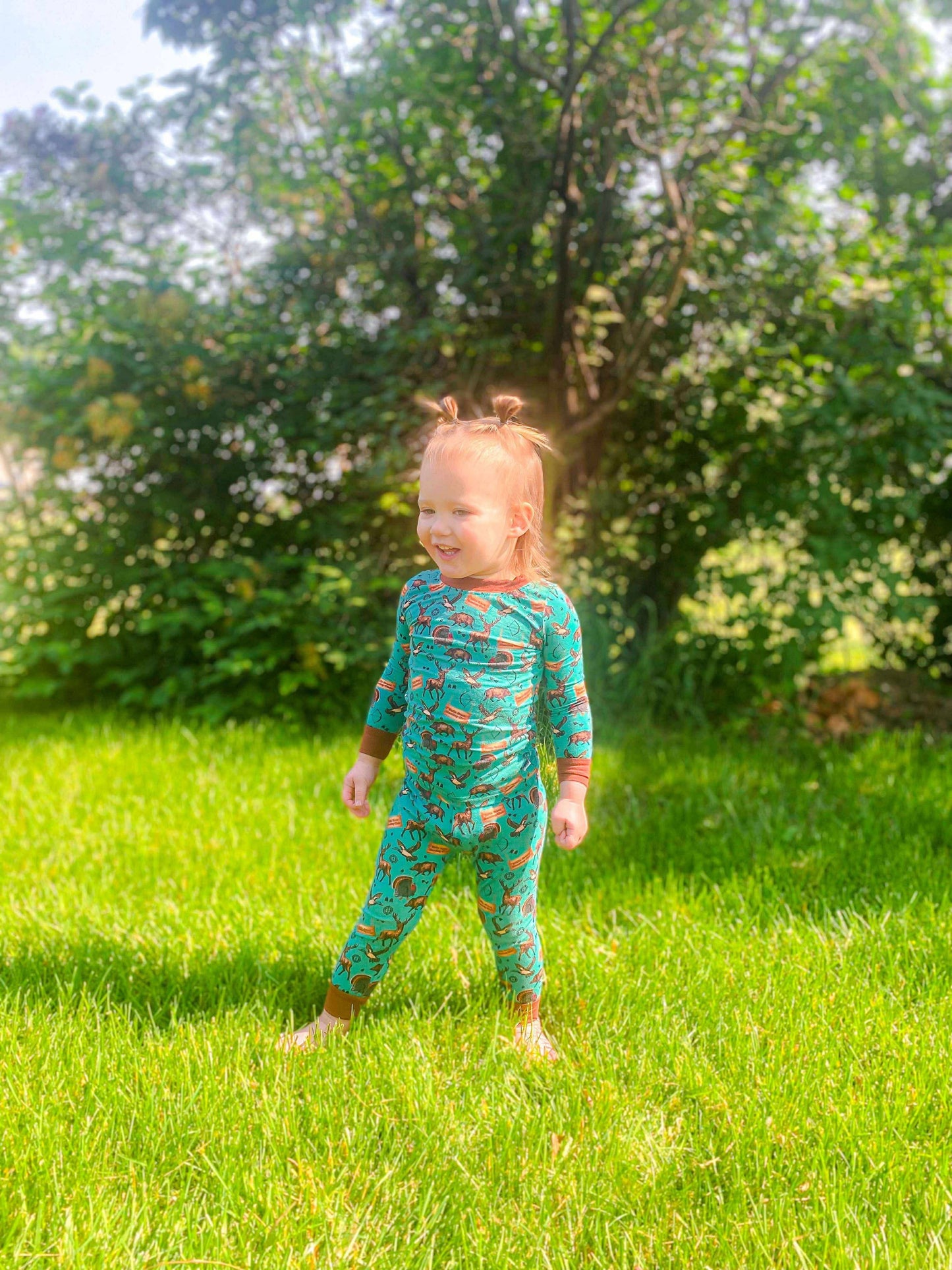 TEAL Bella-Breez Hunting Club Bamboo Set (FINAL SALE)