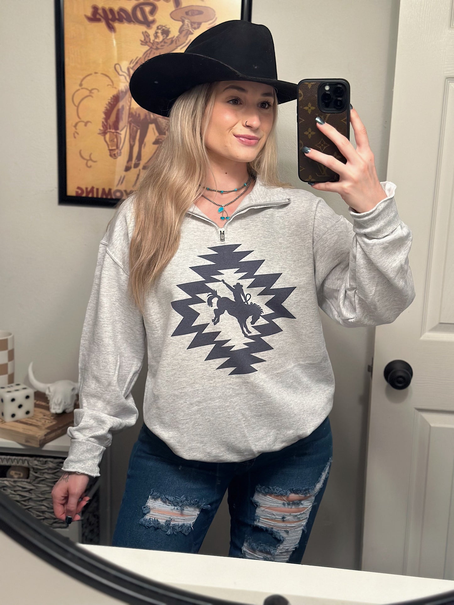 Aztec Bronc Quarter Zip