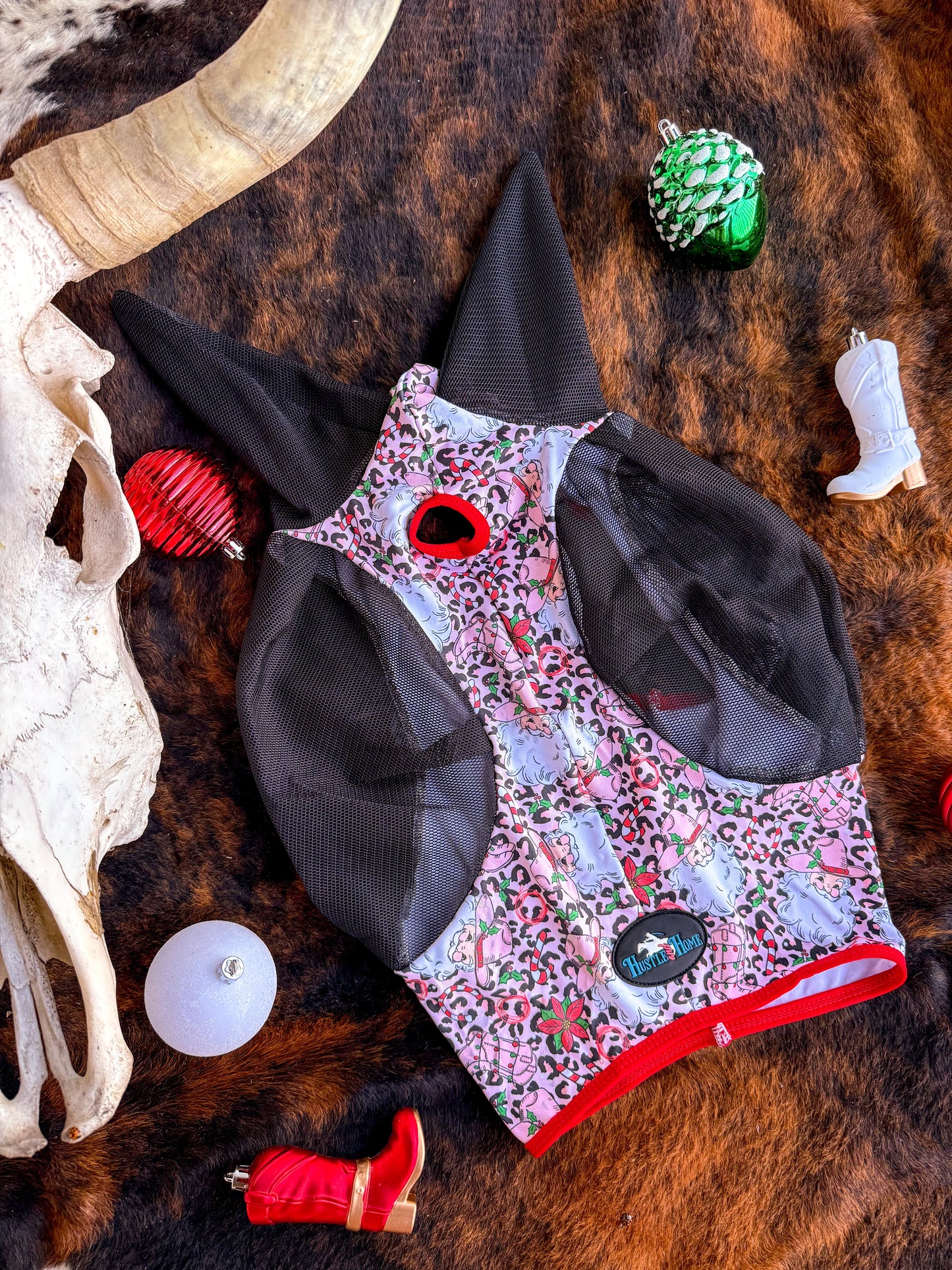 Limited Edition Cowboy Santa Fly Mask