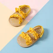 Baby / Toddler Ruched Dual Strap Sandals