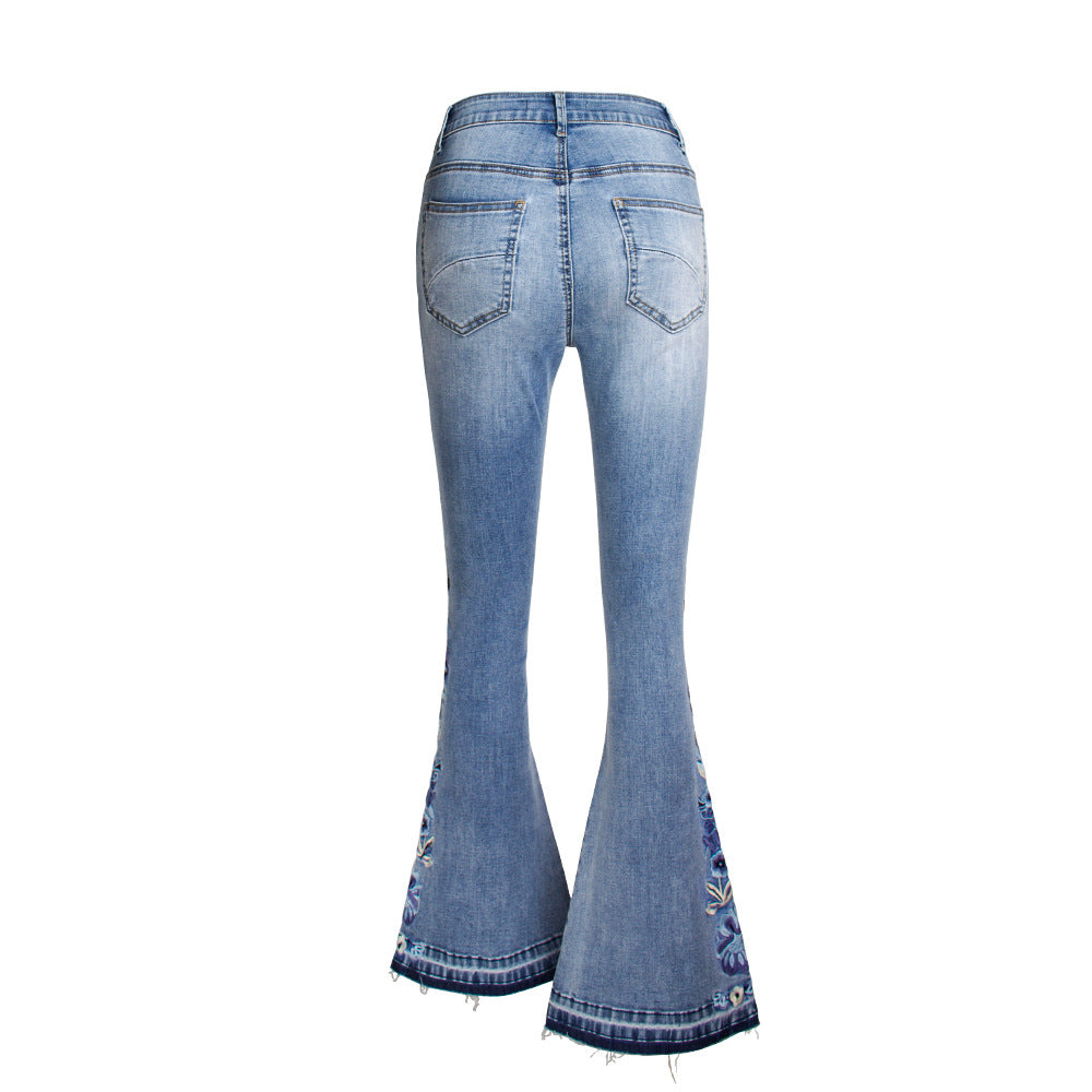 "Riley" Flared Denim Jeans