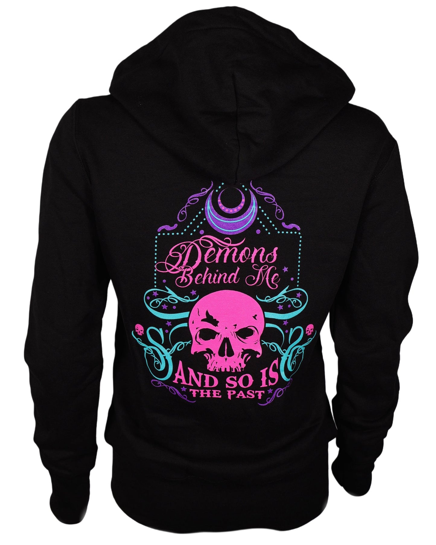Ladies Gypsy Black Zip-Up Hoodie