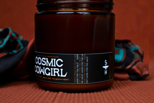 COSMIC COWGIRL - Saffron, Cedar & Amberwood
