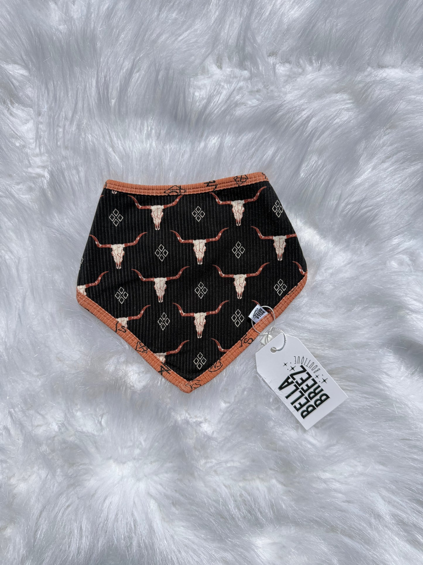 Ranch N Rust bamboo bib