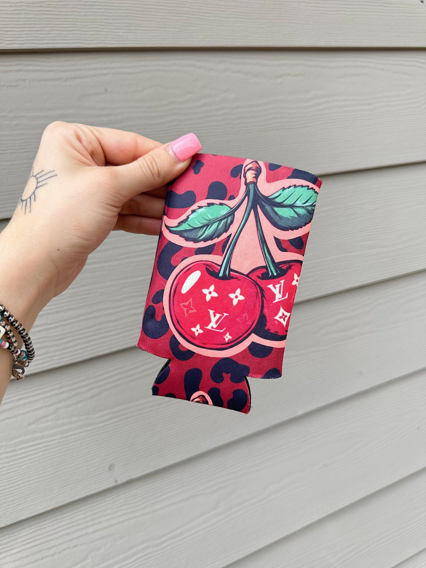 Boujee Cherry Koozie (2 sizes)