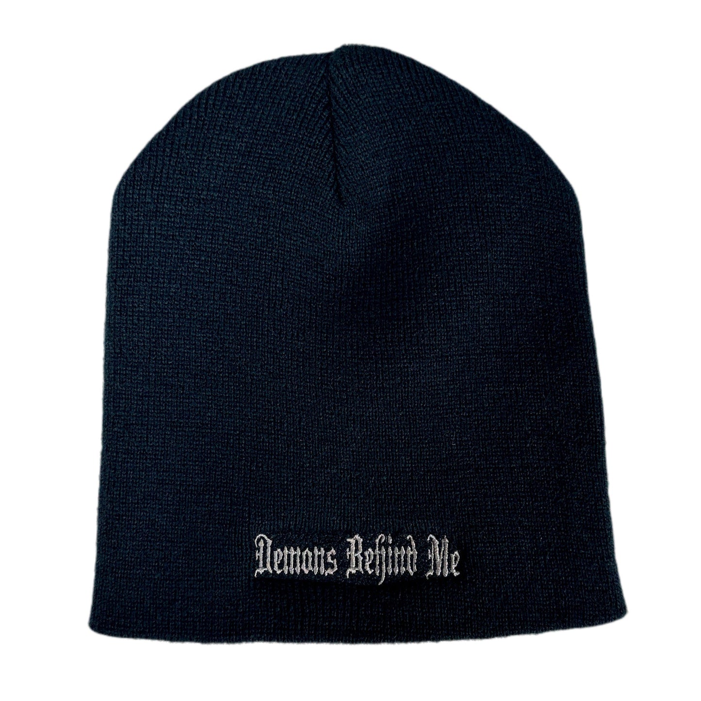 Semicolon Black Beanie