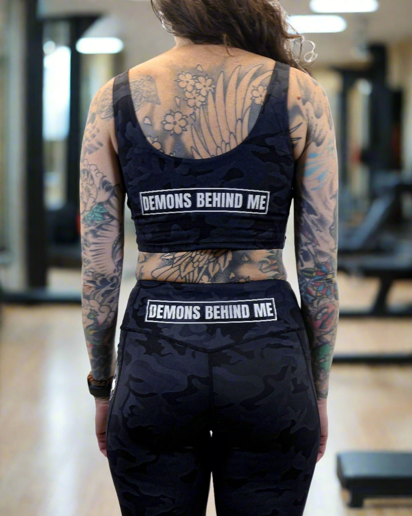 Women's Classic Fit Premium Black CAMO Leggings