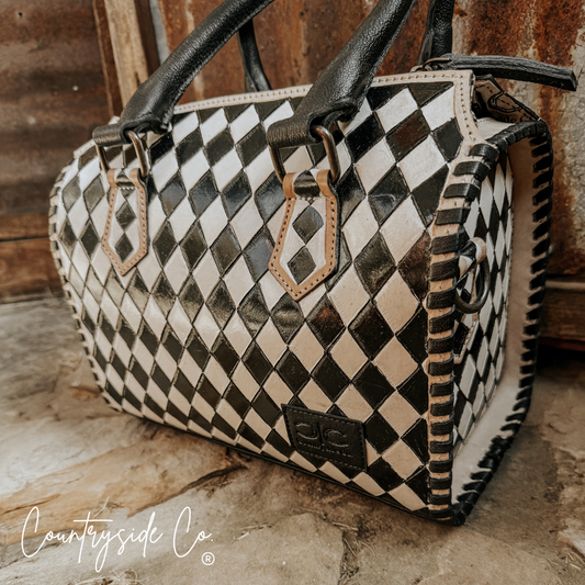 Bailey Checkered Speedy Bag