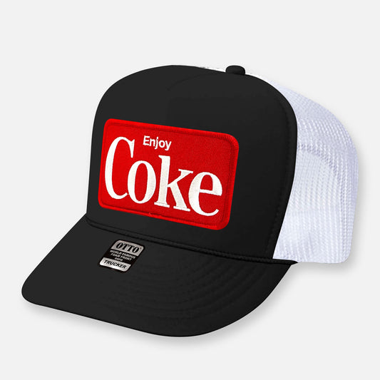 COKE CURVED BILL PATCH HAT