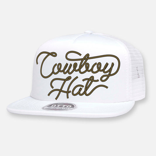 COWBOY FLAT BILL HAT
