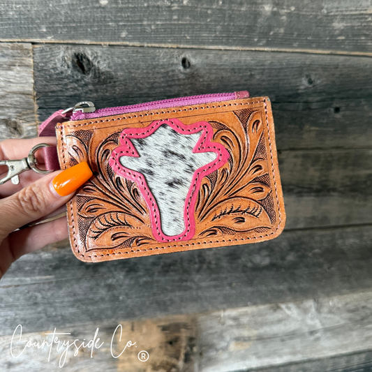 Countryside Cattle Co. Leather Pouch, Wallet