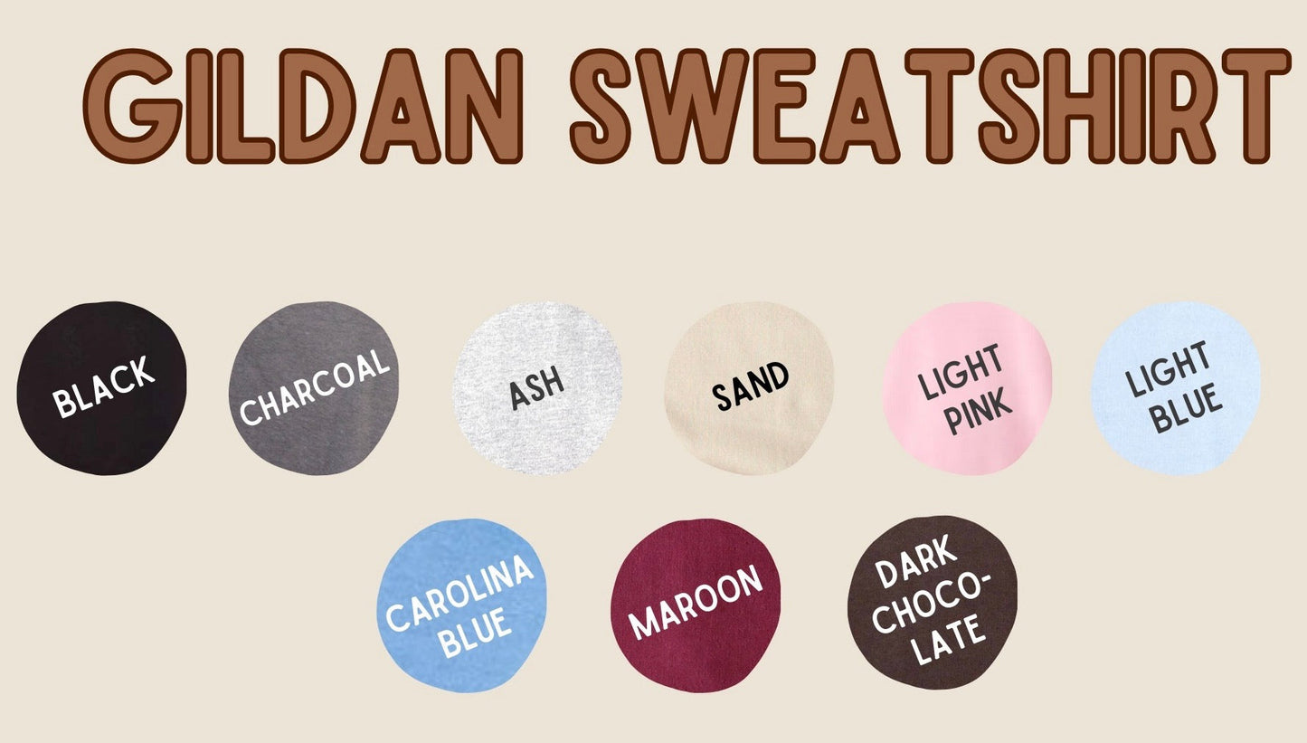 Faux Crochet Davidson Crewneck