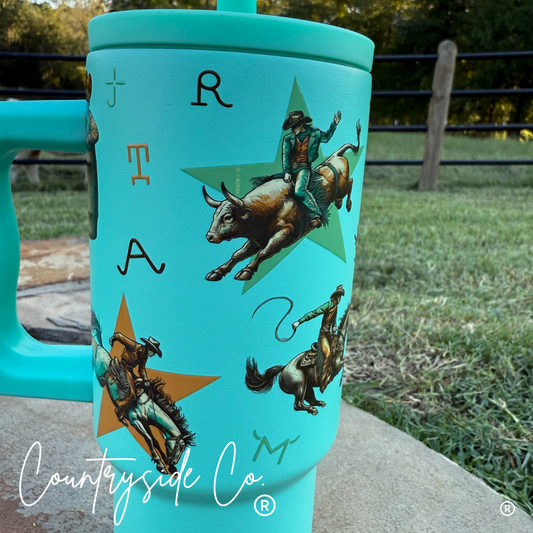 Rodeo Time 24oz Insulated Tumbler Cup