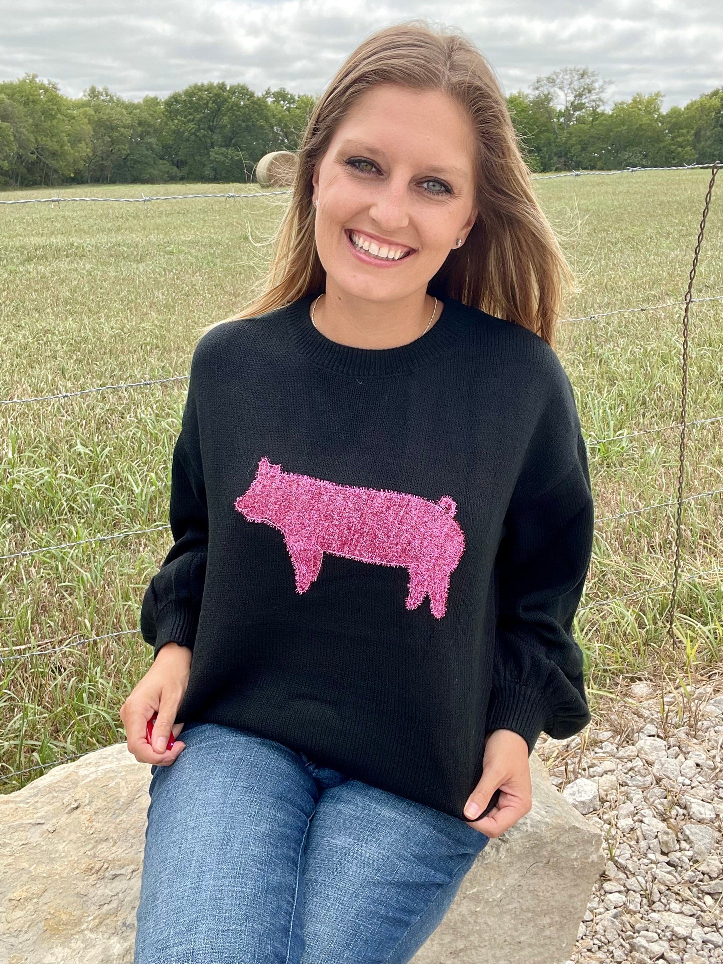 QUEEN OF STOCKSHOW SWEATER- SALE