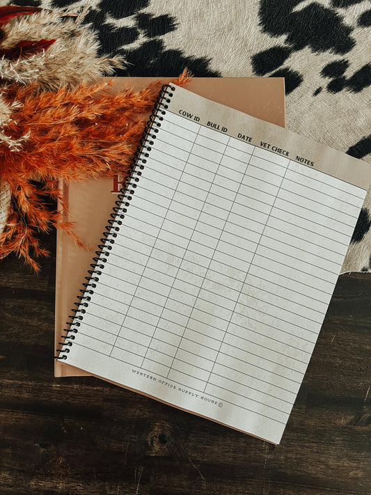 Cow & Calf Record Book