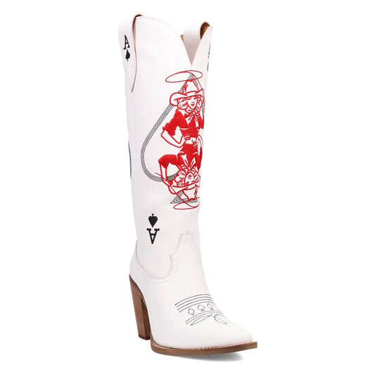 Dingo Ace of Spades - Women's Leather Cowgirl Boots