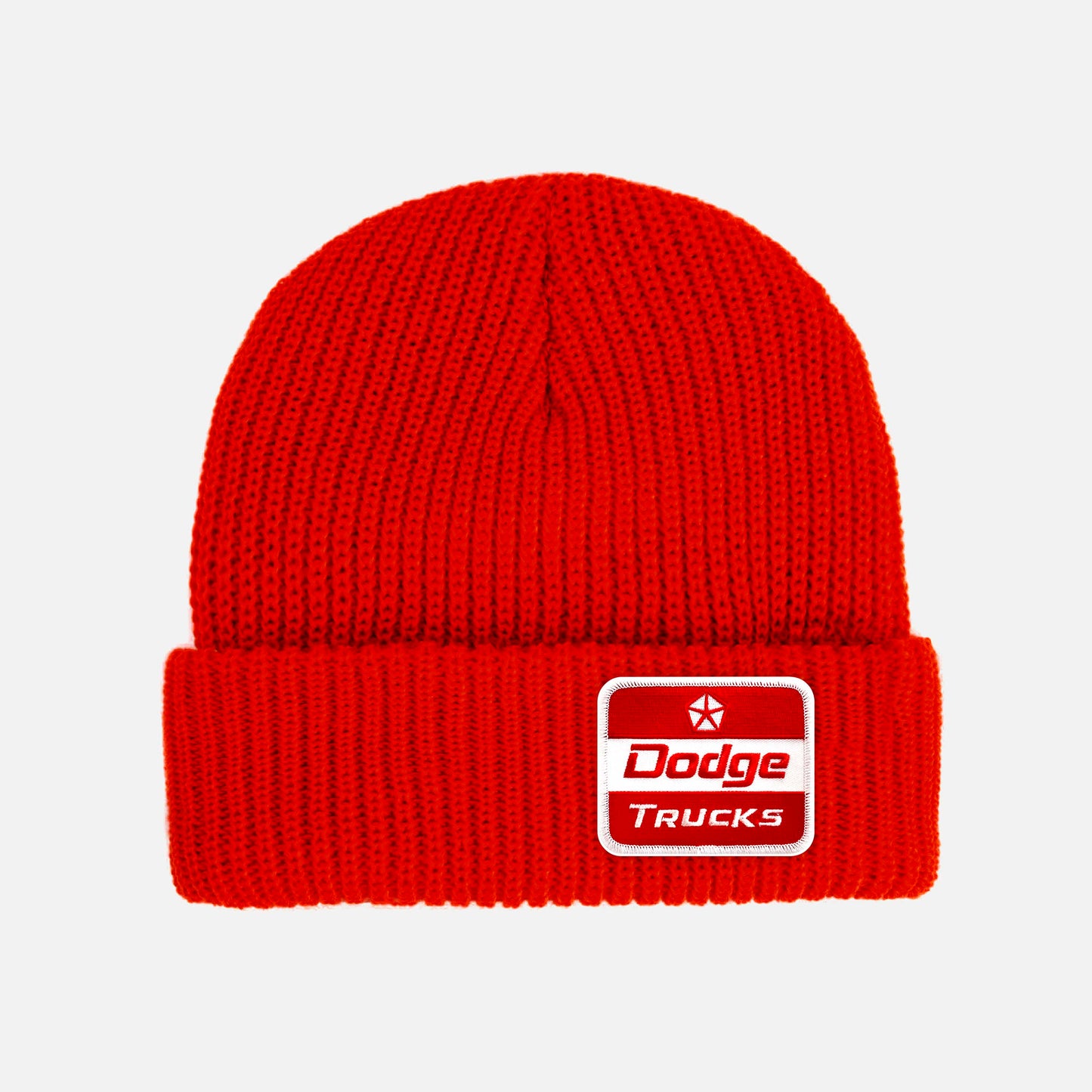 DODGE TRUCKS PATCH BEANIE